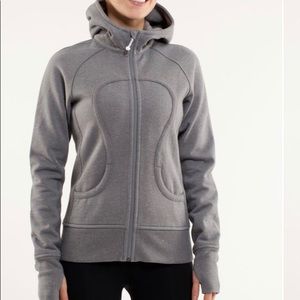 Lululemon Scuba Hoodie - Light Grey Size 6